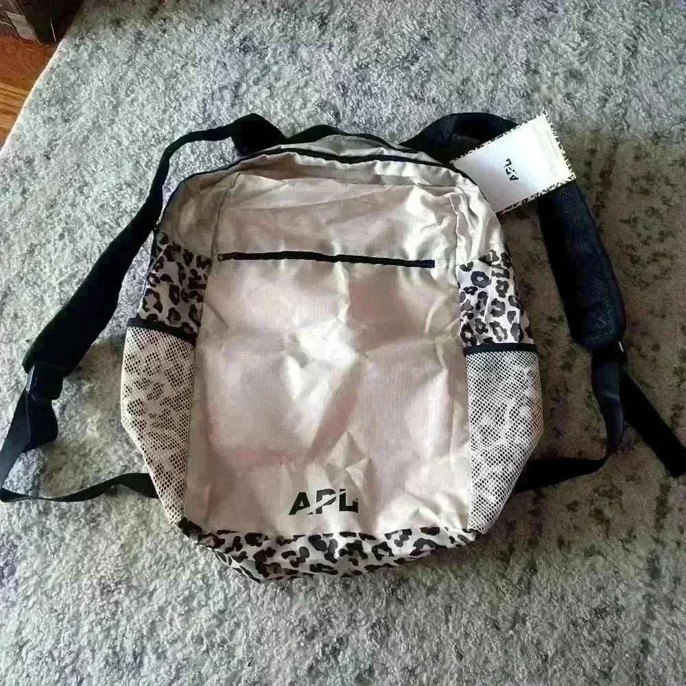 APL All-Purpose Leapord Print Packable Backpack